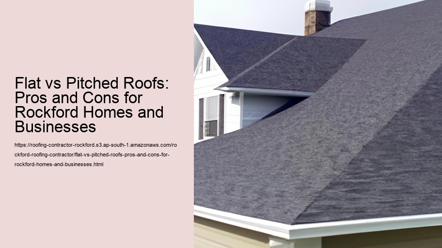 Flat vs Pitched Roofs: Pros and Cons for Rockford Homes and Businesses 